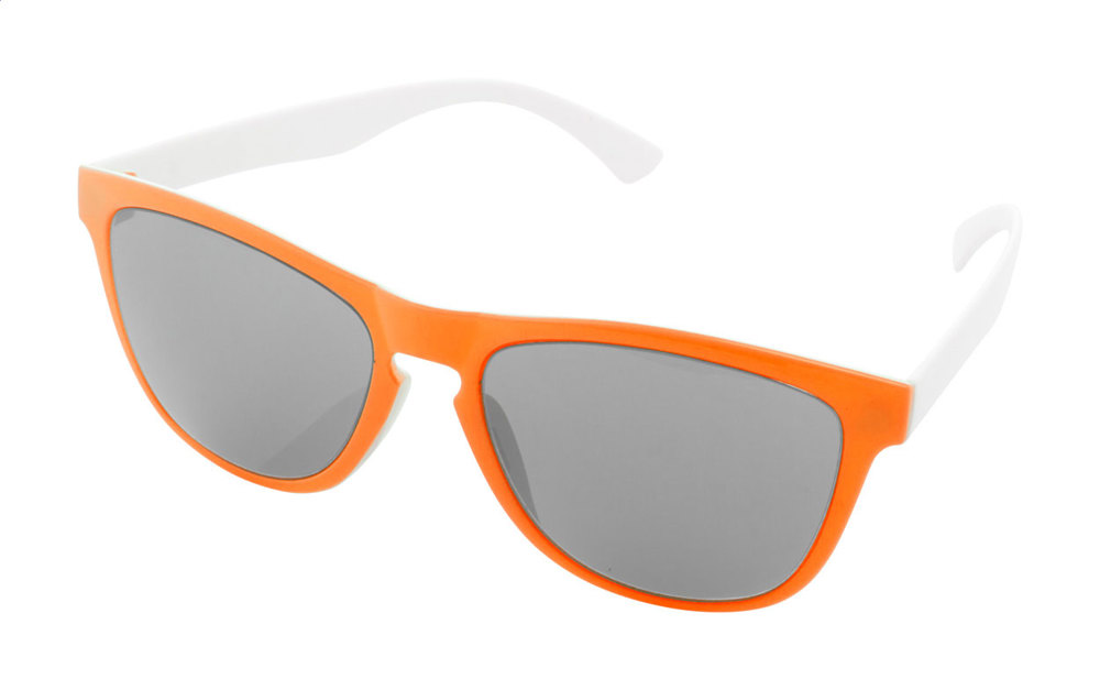 CreaSun - personaliseerbare zonnebril - oranje/wit