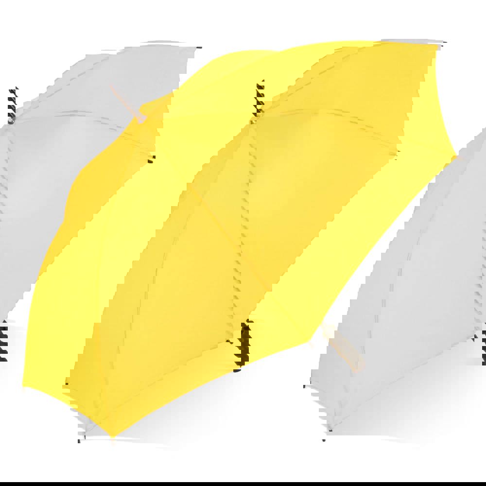 Bosco 190T Polyester 23" Stok paraplu Auto open - geel