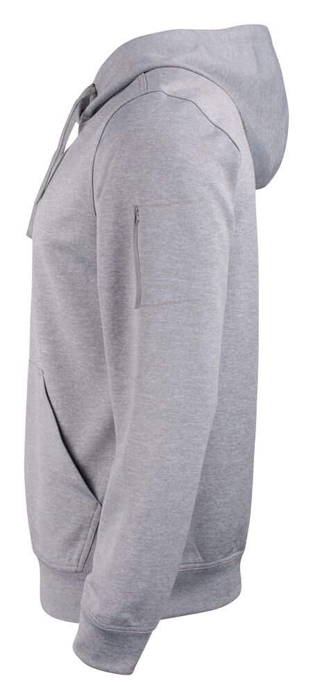 Clique - Basic Active Hoody Grismélange 4XL