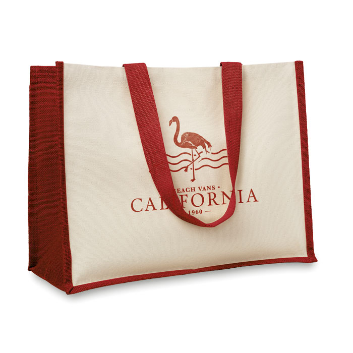 CAMPO DE FIORI - Sac de courses en toile de jute et