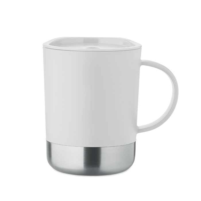BEAKER - Mug simple paroi 300ml - Blanc