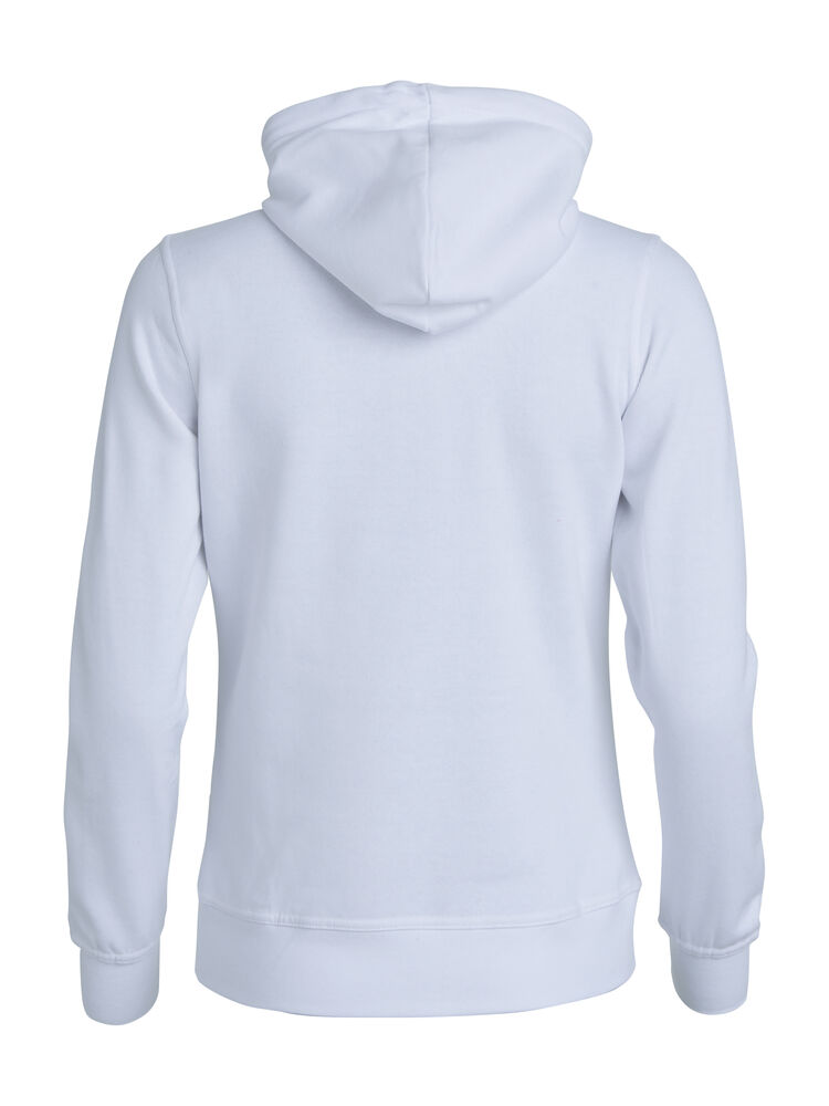 Clique - Basic Hoody Full Zip Women Blanc XXL