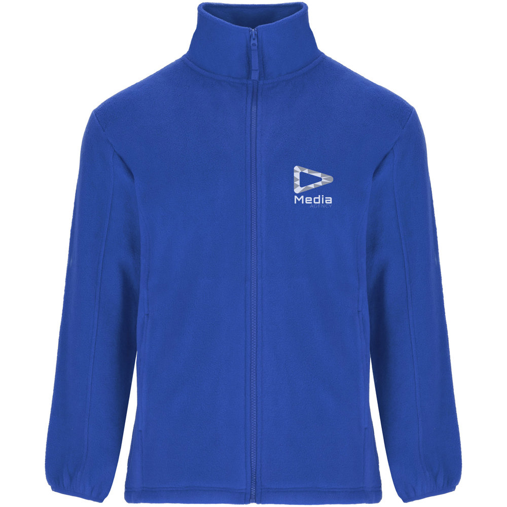 Artic fleece herenjack met volledige rits