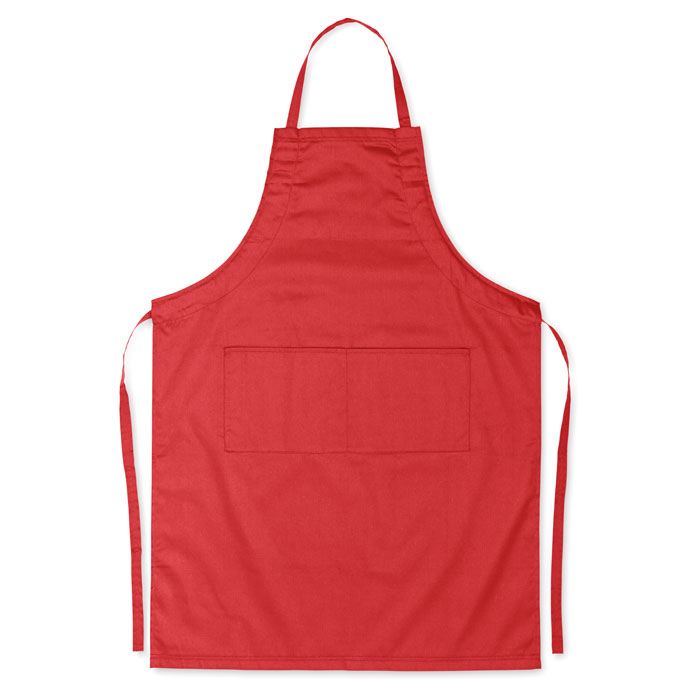 FITTED KITAB GRANADA - Keukenschort - Rood