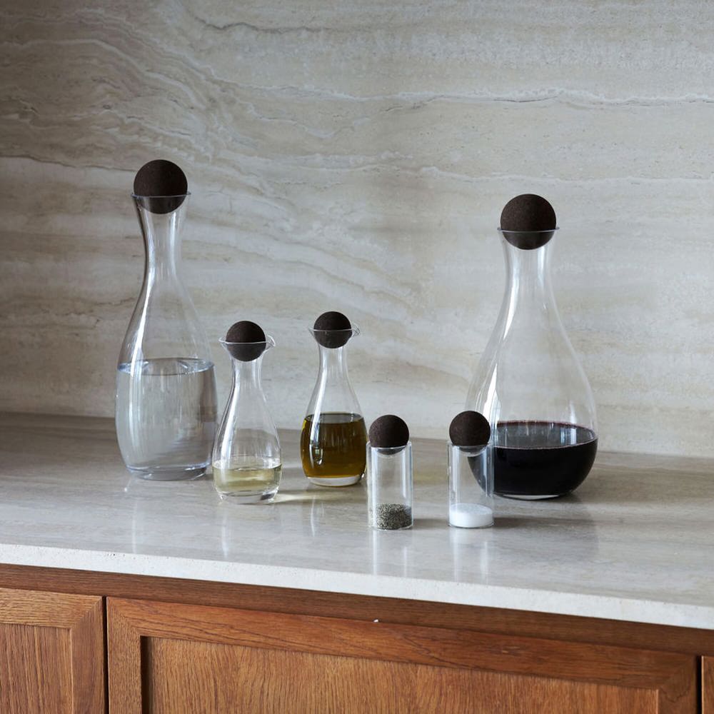 Carafe Nature Sagaform avec bouchon en liège 1,5 liter
