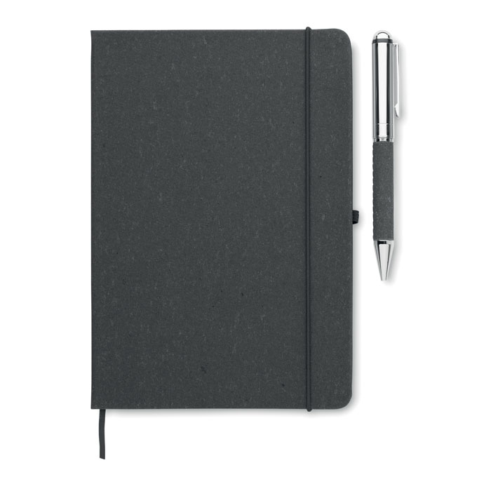 ELEGANOTE - Carnet en cuir recyclé et stylo