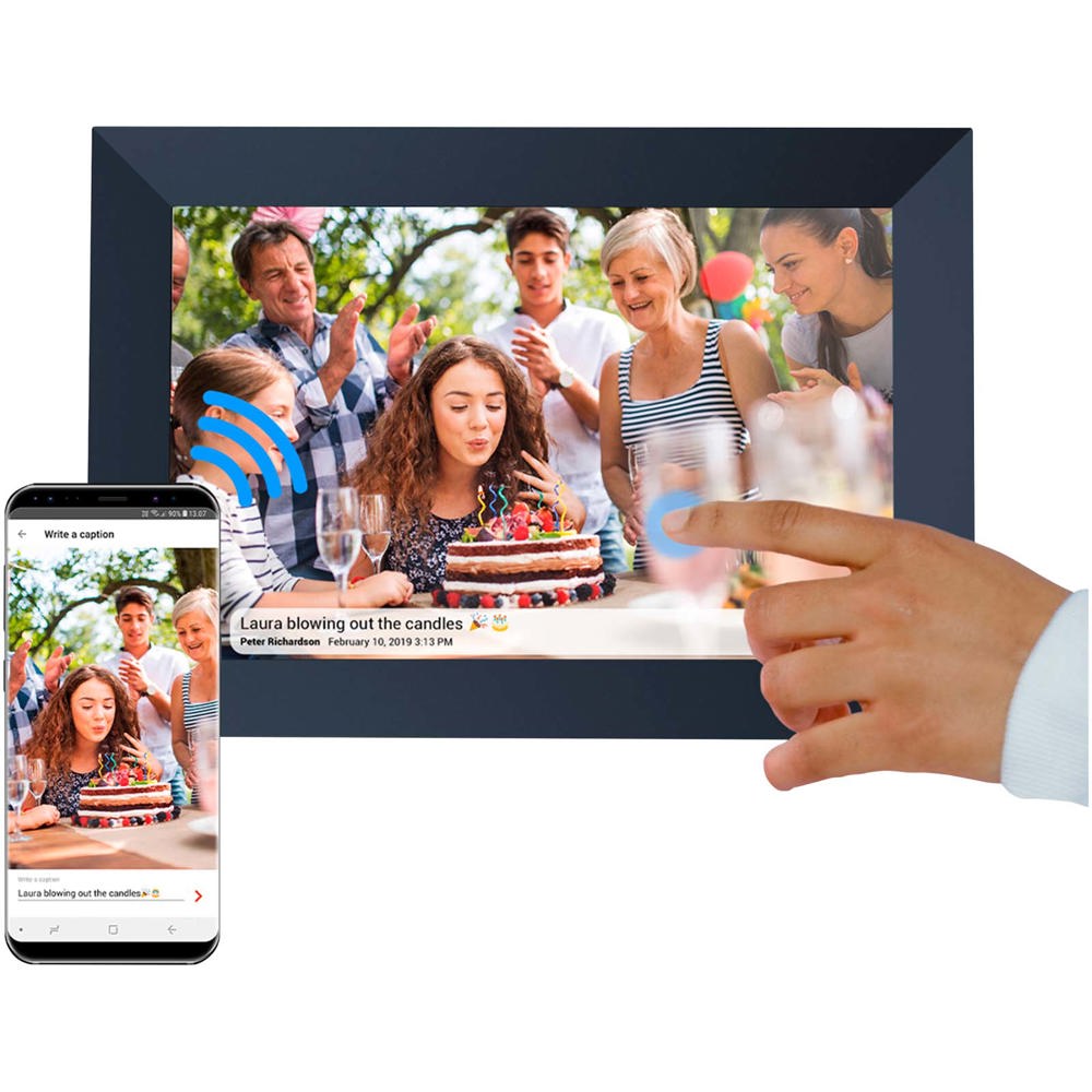 Prixton Prado 10" Frameo digitale fotolijst met wifi