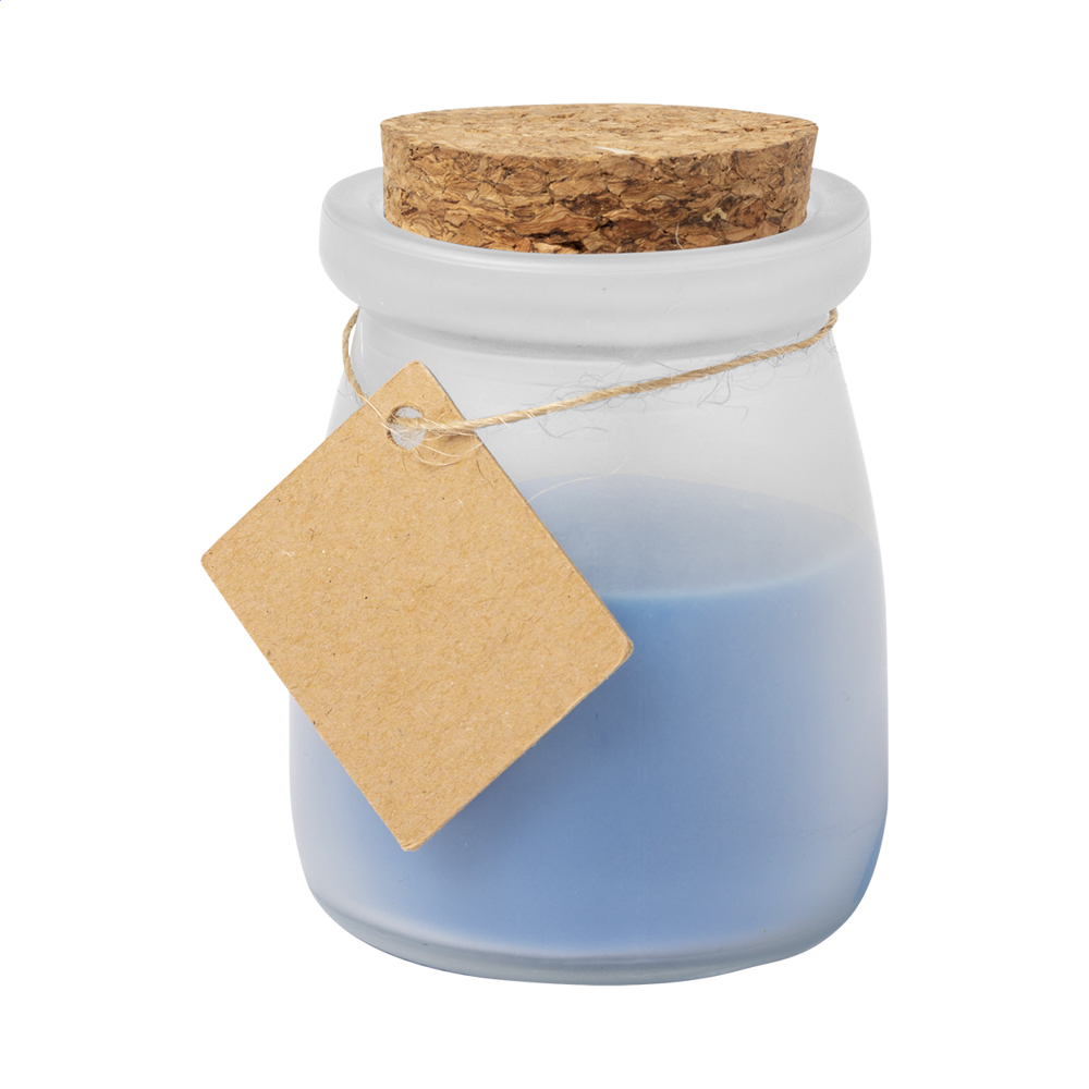 Corscent - kaars, - Blauw