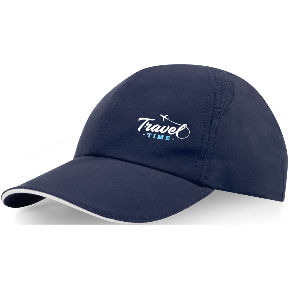 Casquette sandwich 6 panneaux Morion GRS recyclée ajustable