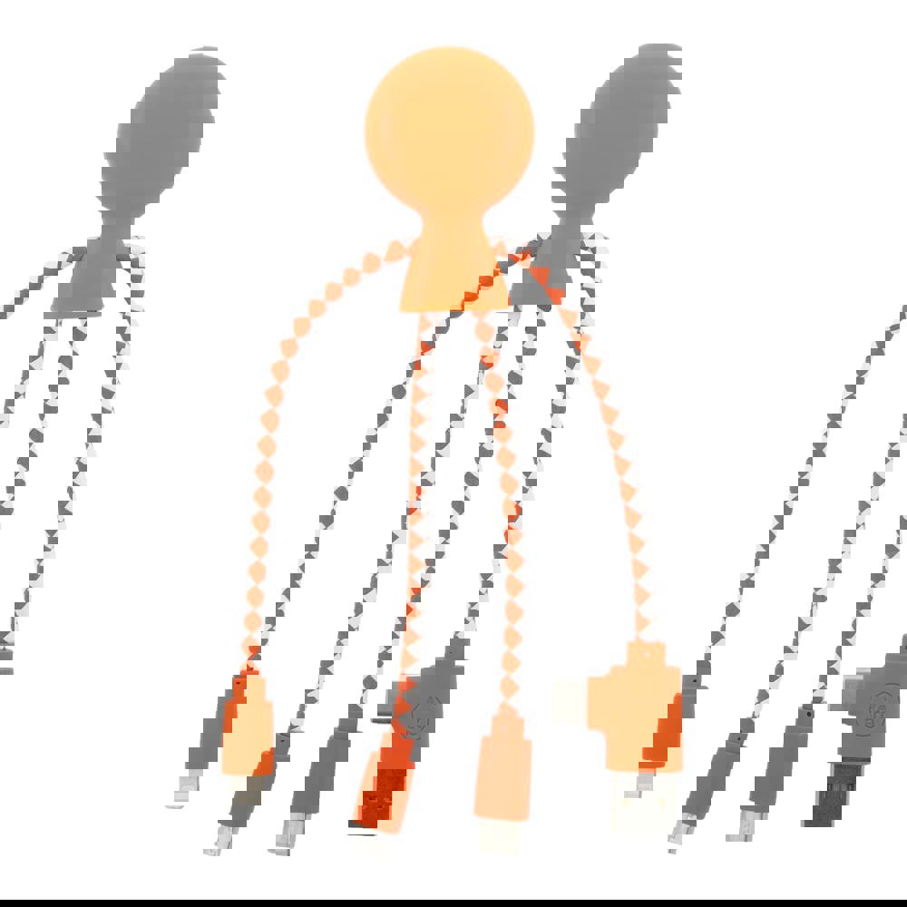 2081 | Xoopar Mr. Bio Charging cable - oranje