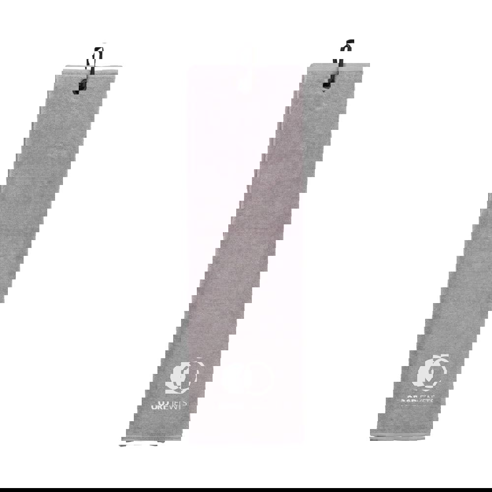 Golfhanddoek - grijs