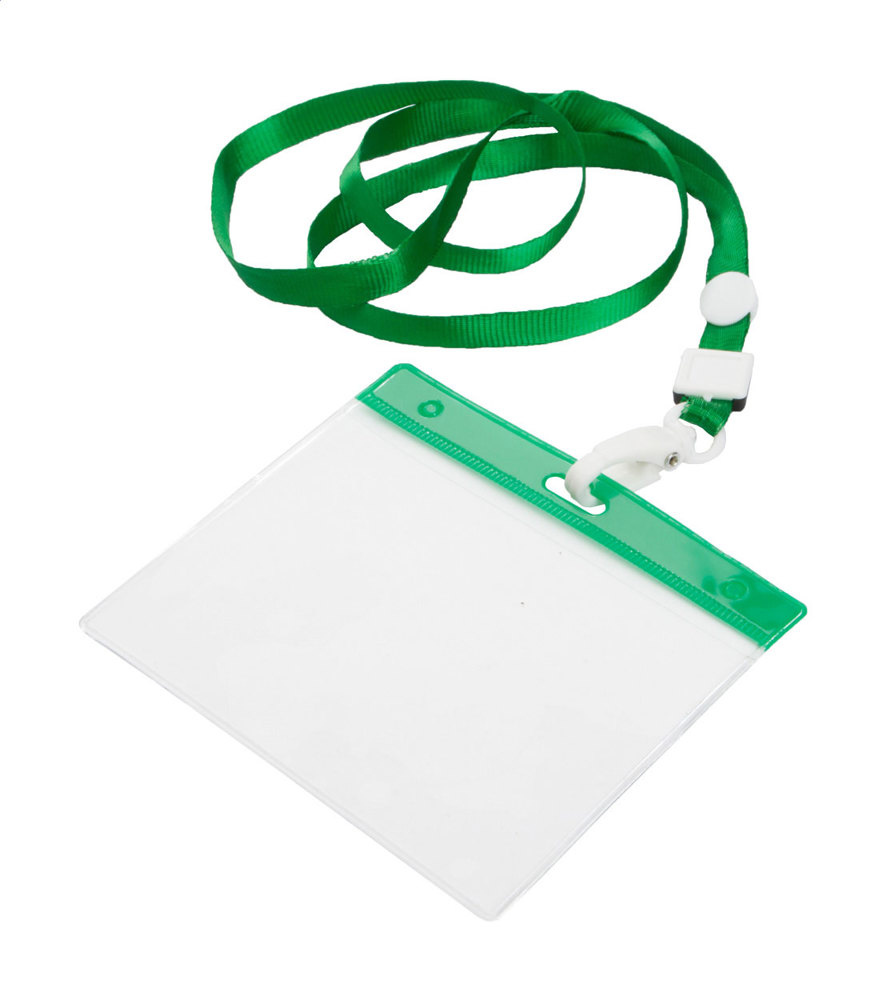 Ballek - lanyard - groen/transparant