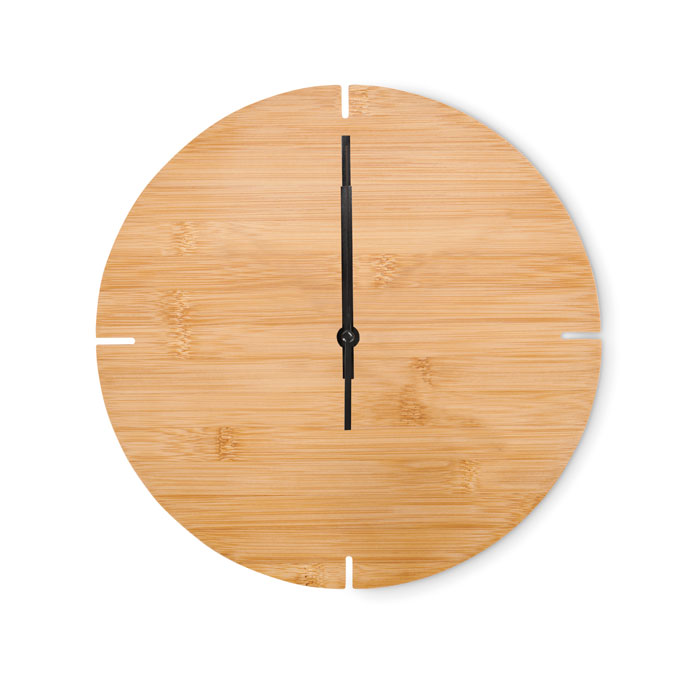 ESFERE - Horloge murale en bambou
