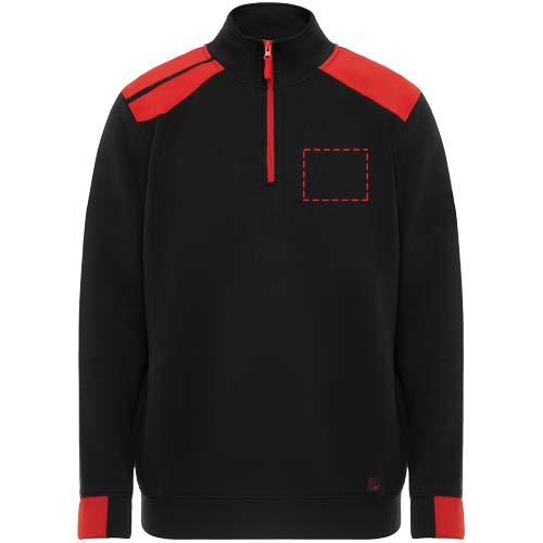 Maverick 280 g/m2 herentrui met halve rits