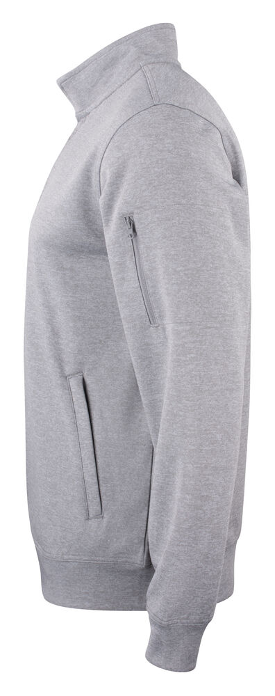 Clique - Basic Active Cardigan Grismélange 3XL