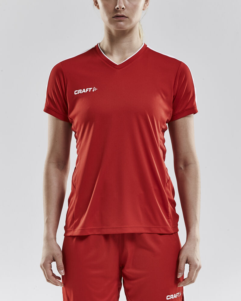 Craft - Progress Practise Tee W Bright Red XS