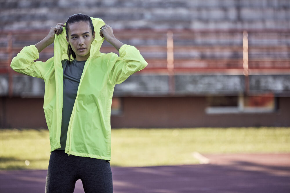 Clique - Basic Rain Jacket Signaal-geel 4XL