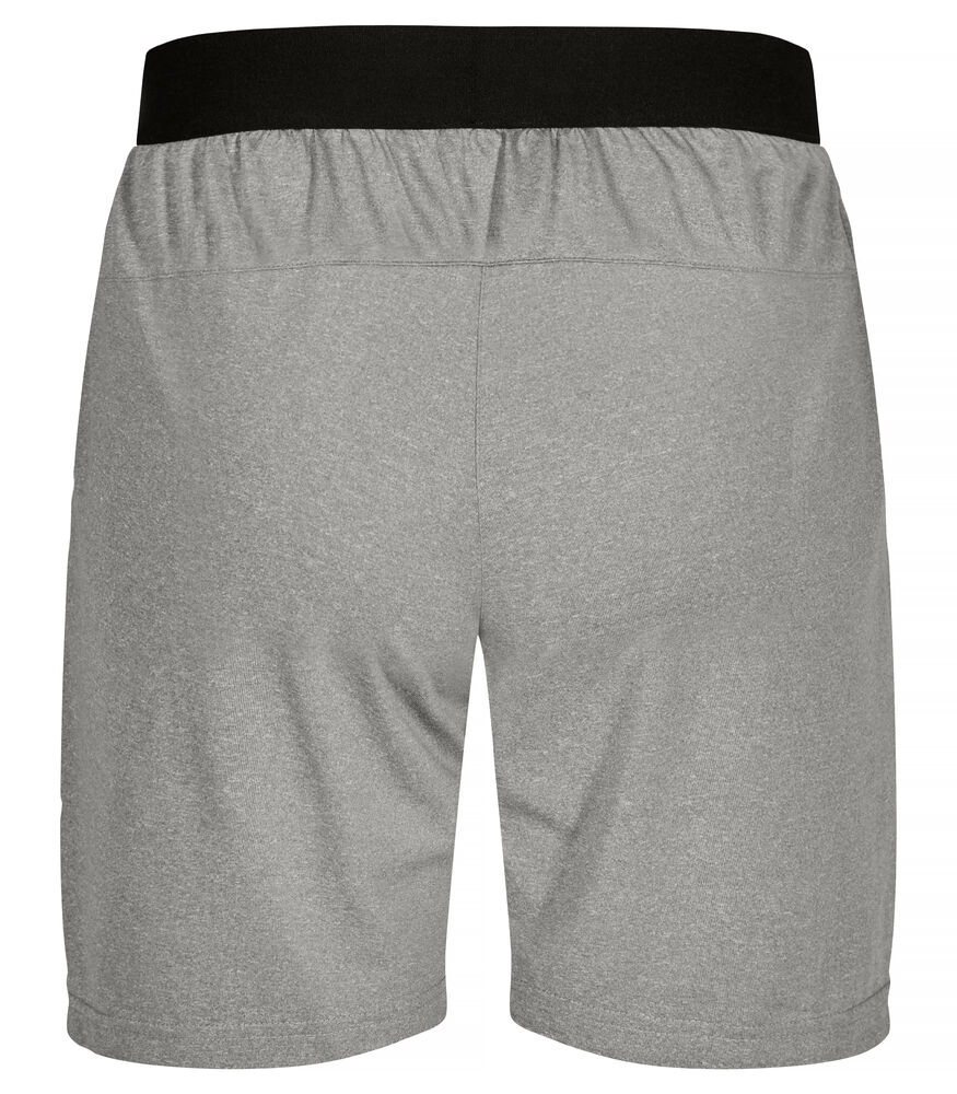 Clique - Basic Active Shorts Grijsmelange L