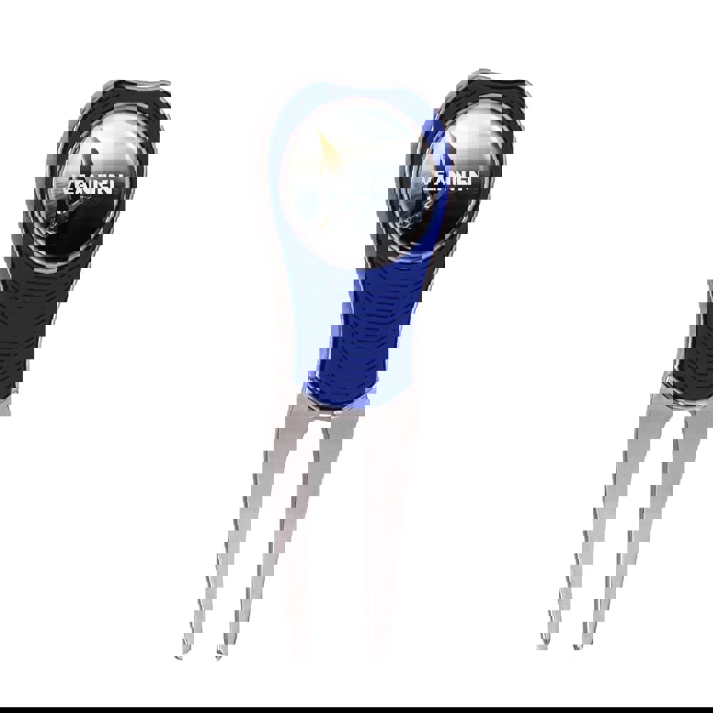 Atomic pitchfork - blauw