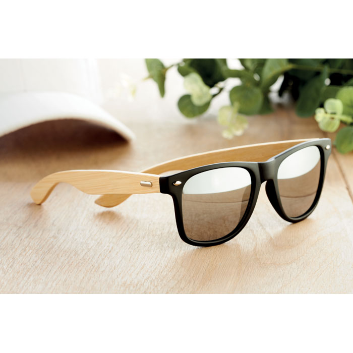 CALIFORNIA TOUCH - Zonnebril met bamboe frame