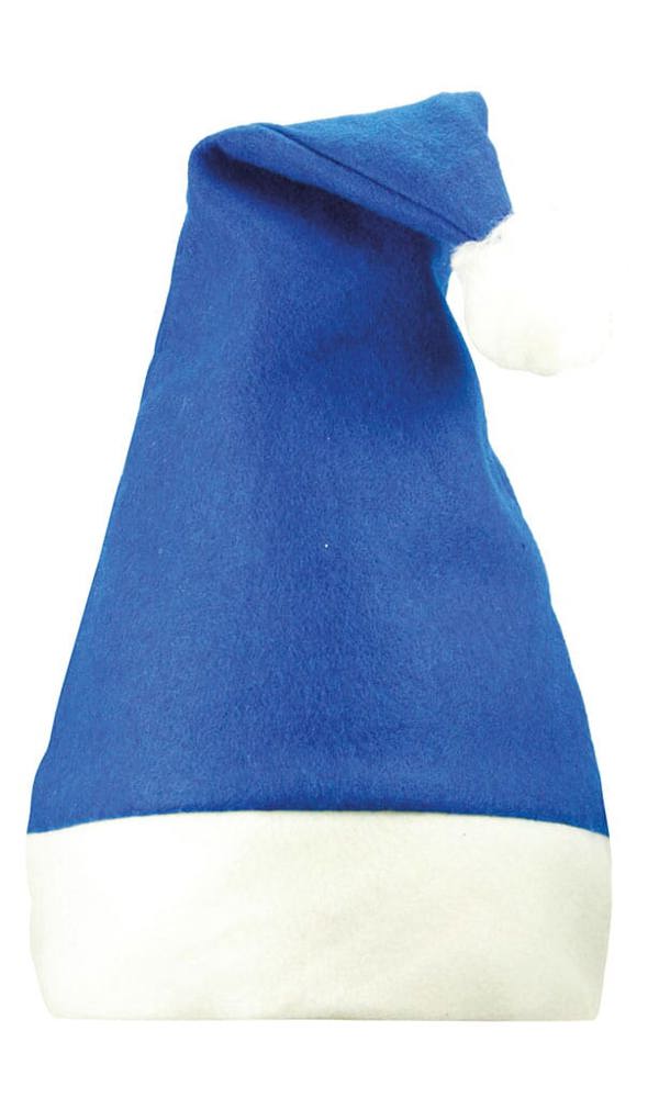 Bonnet de Noël - Bleu cobalt (PMS 286c) / Blanc