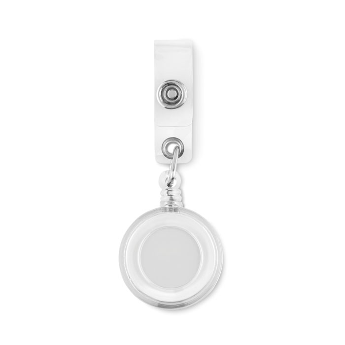 LADES - Badge extensible - Blanc Transparent