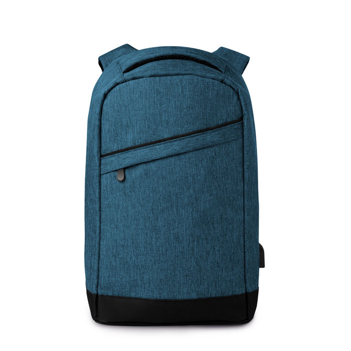BERLIN - Sac à dos antivol - Bleu