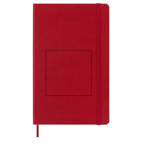 Agenda L quotidien 12 mois Moleskine à couverture rigide