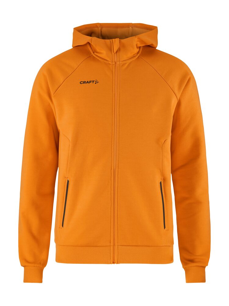 Craft - CORE Soul Full Zip Hood M - Orange