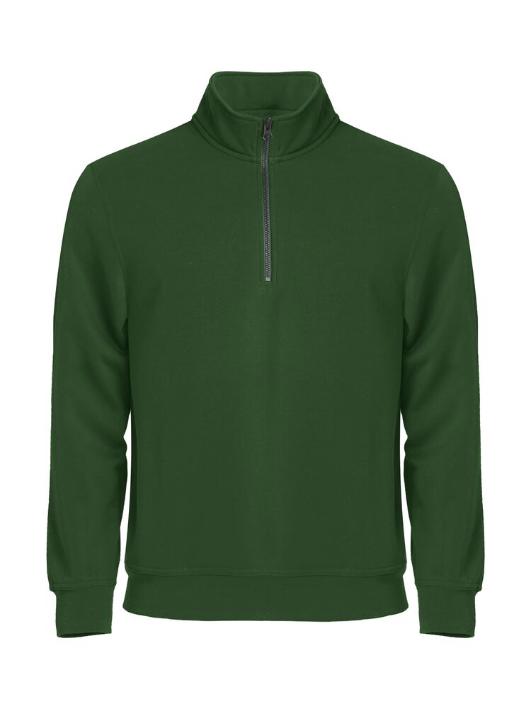 Clique - Basic Half Zip - Vertbouteille
