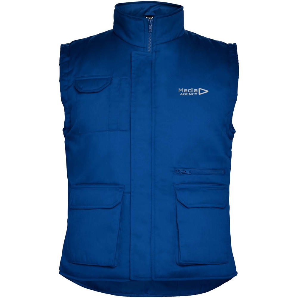 Almanzor multifunctionele werkbodywarmer met hoge kraag