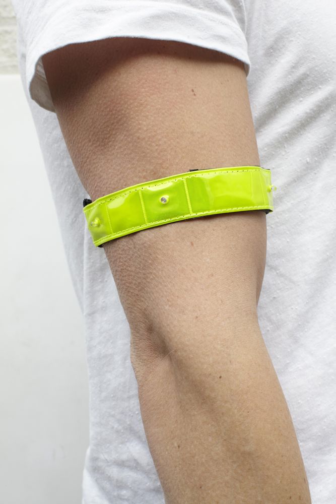 Bracelet fluorescent avec LEDs Anni