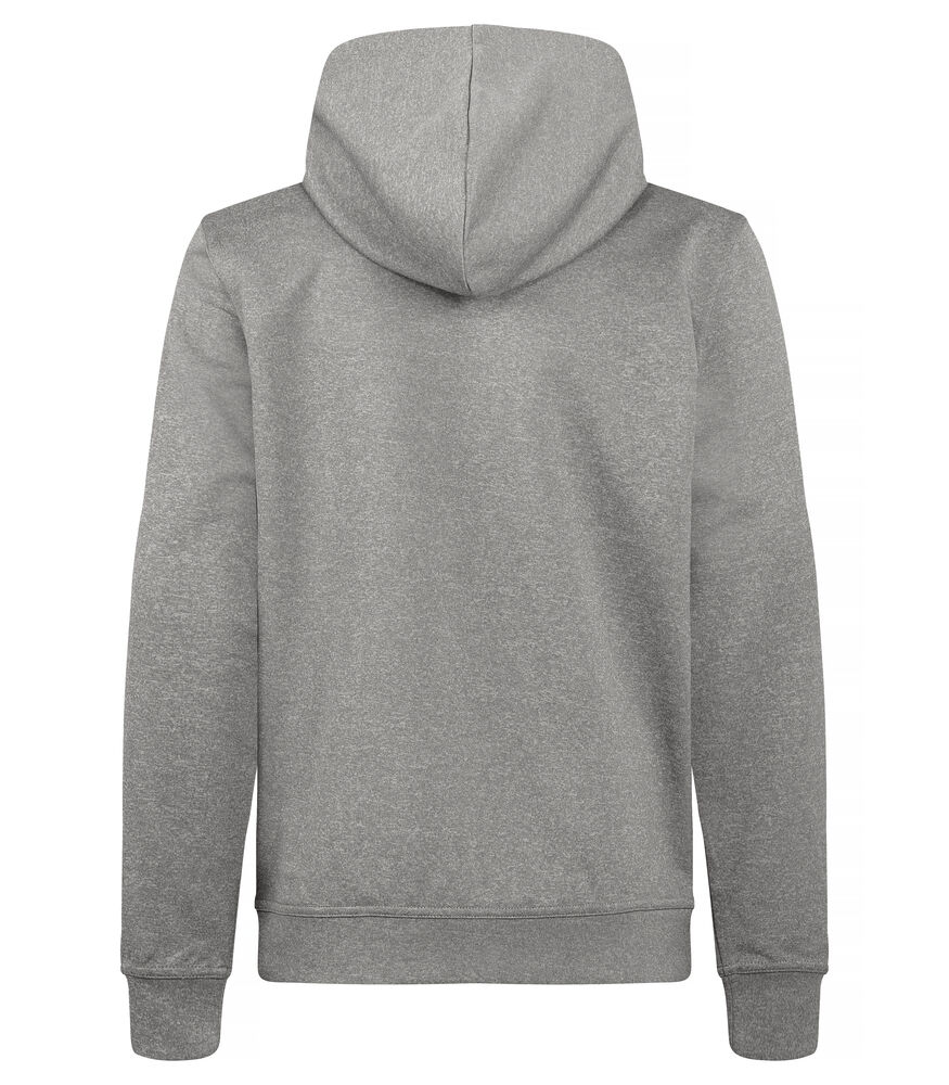 Clique - Basic Active Hoody Junior Grismélange 140