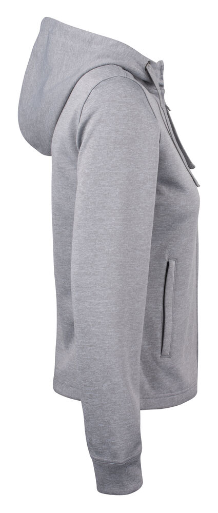 Clique - Basic Active Hoody Full Zip Women Grismélange S