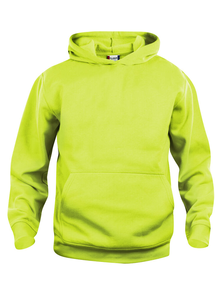 Clique - Basic Hoody Junior Grismélange 100