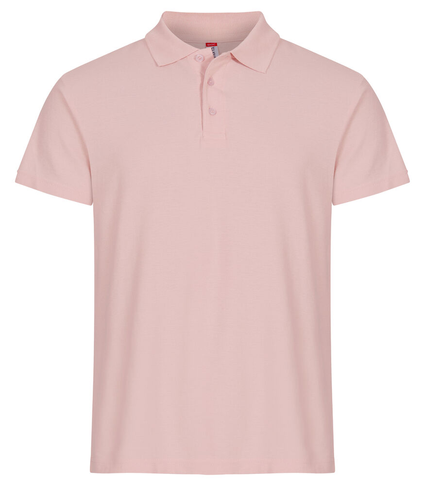 Clique - Basic Polo - Rose bonbon