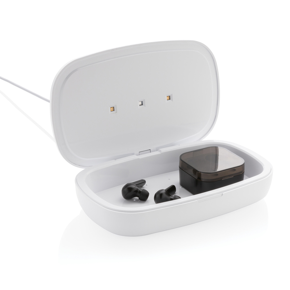 Boîte de stérilisation UV-C avec chargeur sans fil 5W