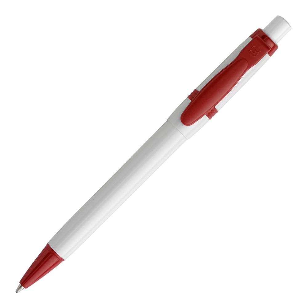 Balpen Olly hardcolour - Wit / Rood