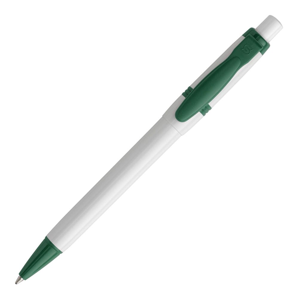 Balpen Olly hardcolour - Wit / Groen