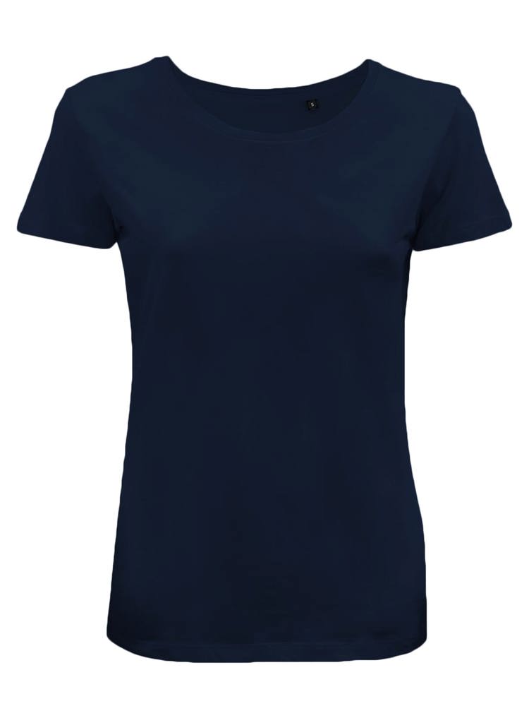 BS Moon t-shirt femme, 150 gr/m² - Marine