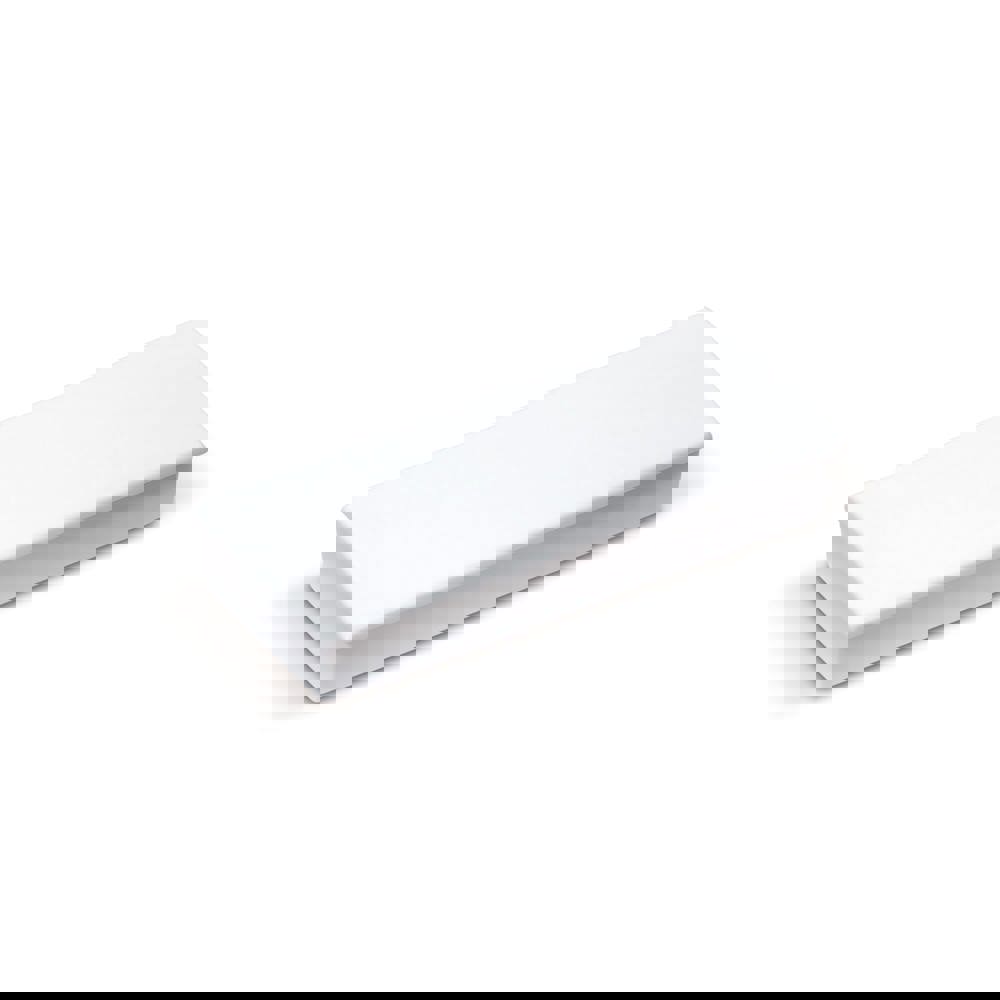 Magneet rechthoek - wit