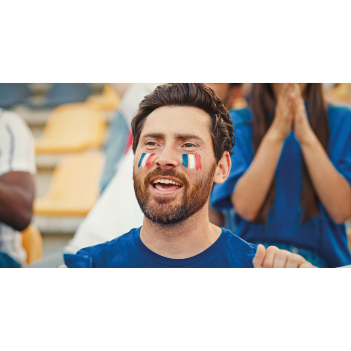 CHEER - Bodypaintstick vlagkleuren