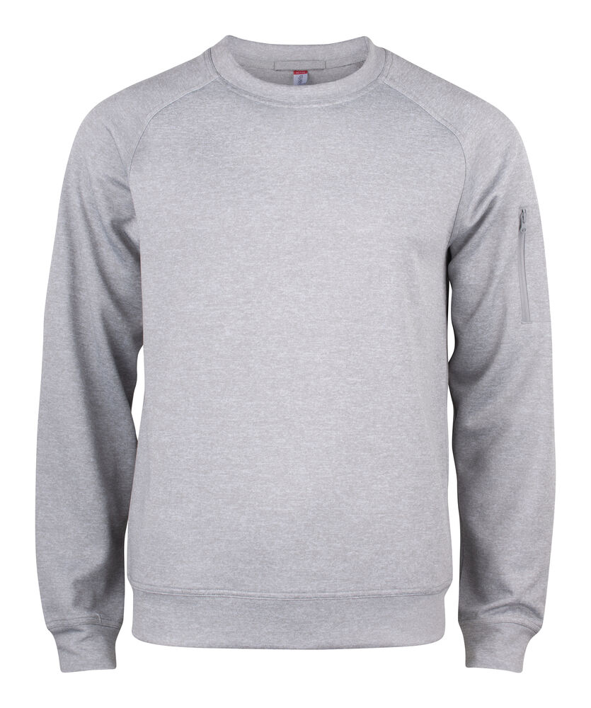 Clique - Basic Active Roundneck - Grismélange
