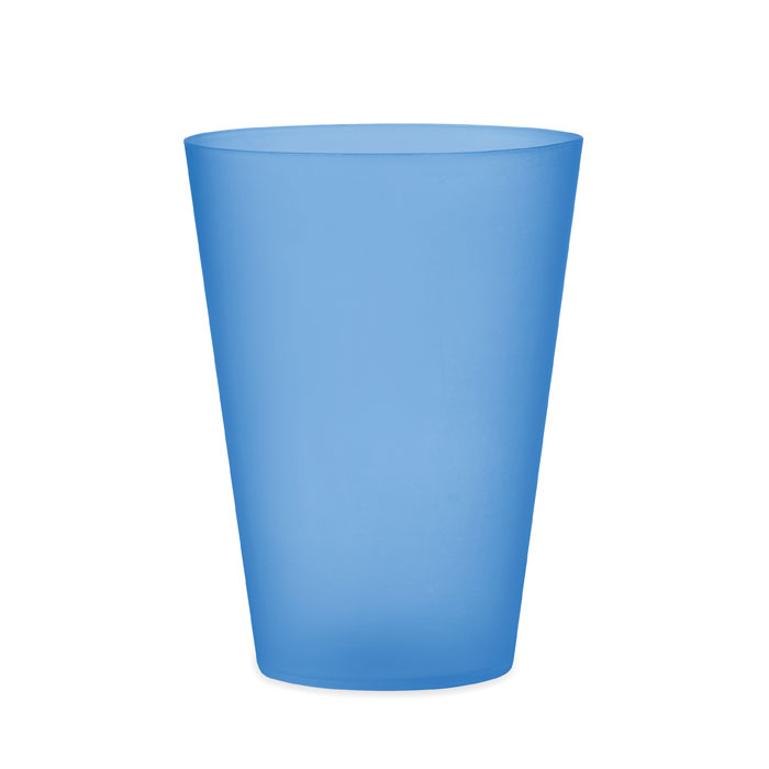 FESTA - Herbruikbare event beker 300ml - Transparant blauw