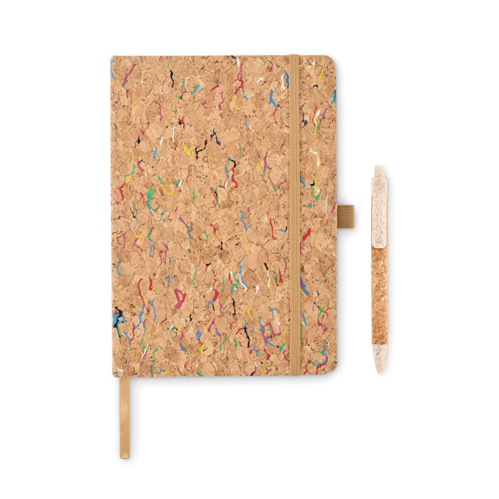CORNOTA - Cahier A5 en liège de couleur