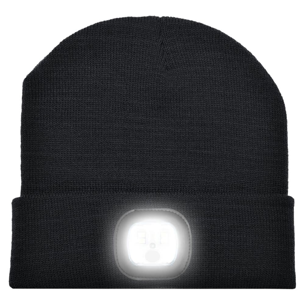 Bonnet d'hiver avec lumière LED