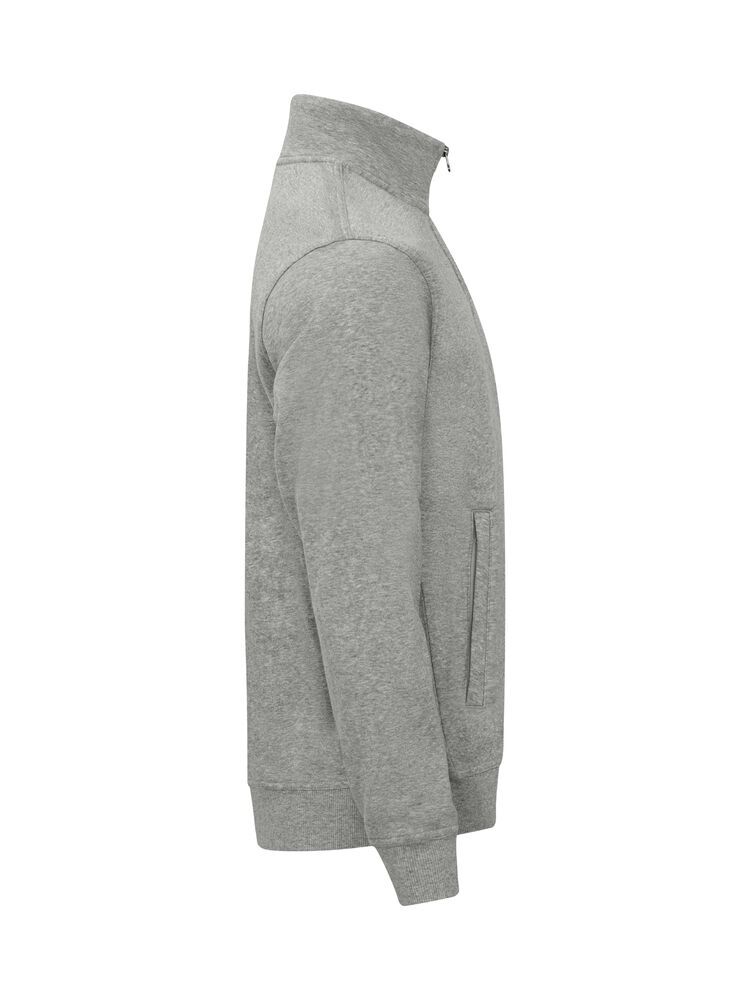 Clique - Basic Cardigan Grismélange 4XL