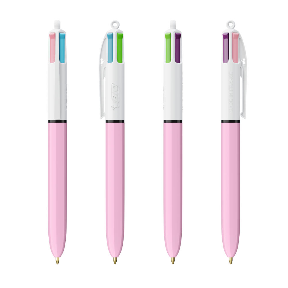 BIC® 4 Couleurs Fashion bille