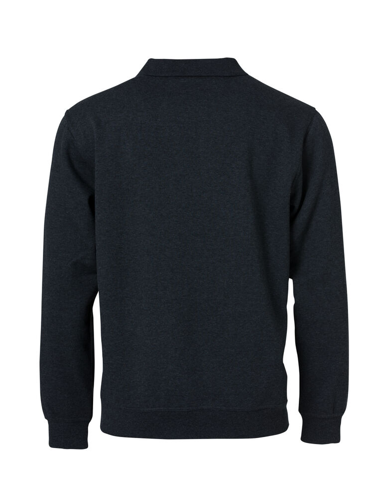 Clique - Basic Polo Sweater Grisanthracitemélange 3XL