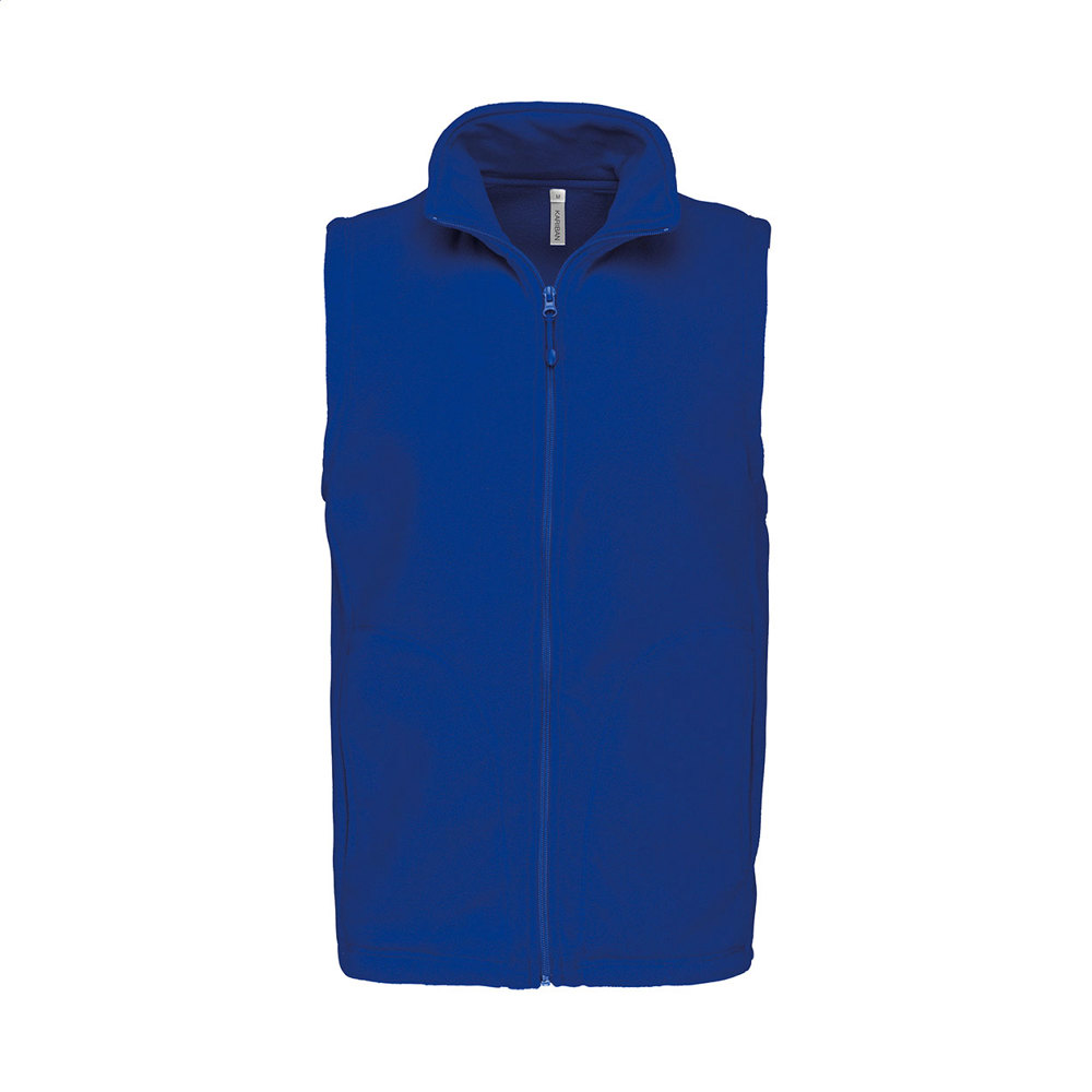 KA913 - veste polaire bodywarmer - bleu